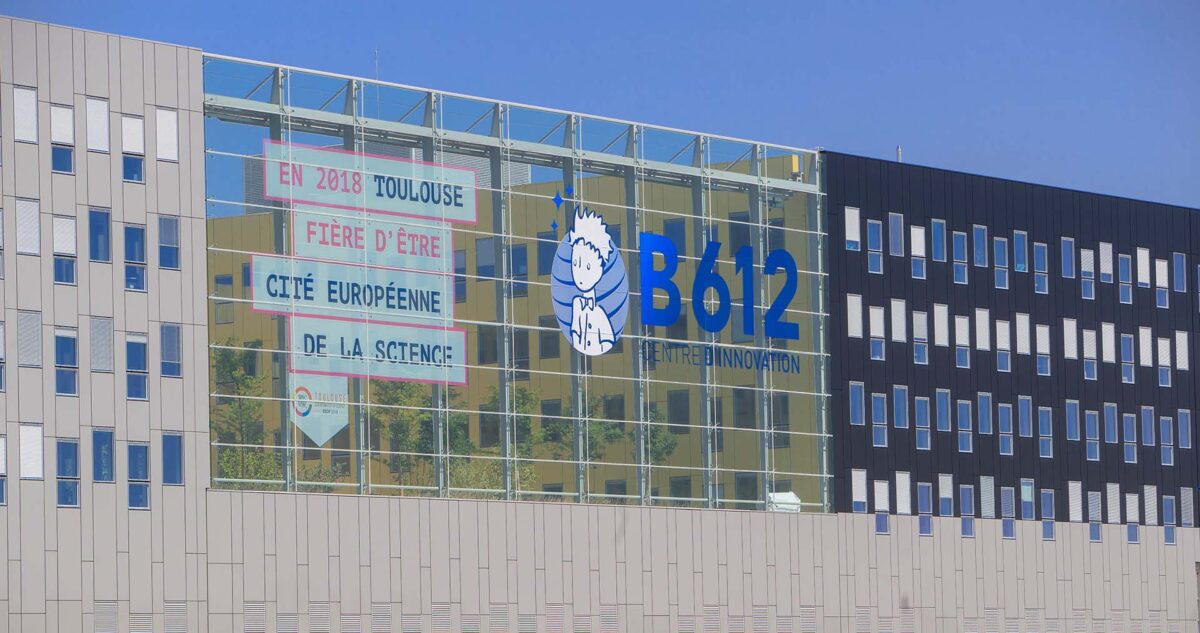 Toulouse Aerospace quartier de Montaudran - Bâtiment B612