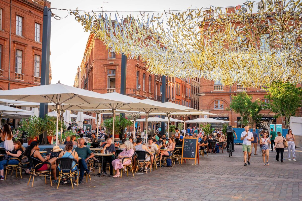 Terrasses place du Capitole