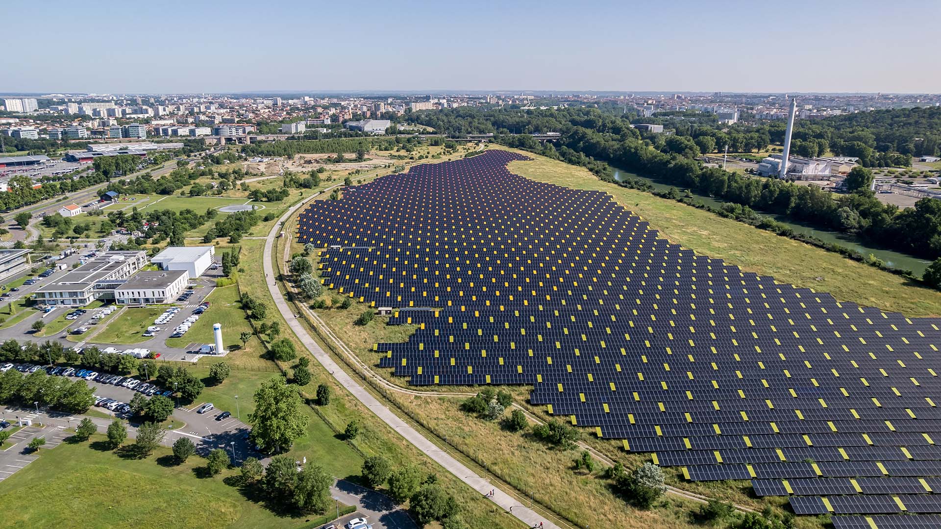 Centrale solaire Toulouse Oncopole