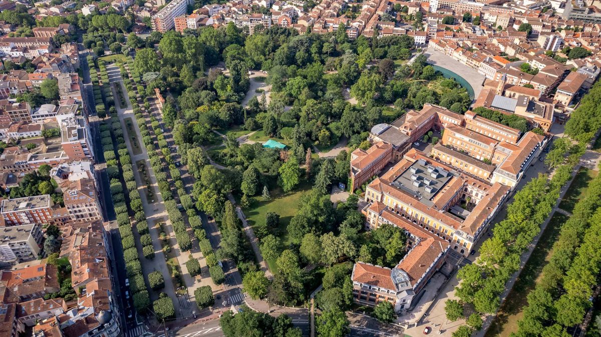 Parcs et jardins à Toulouse
