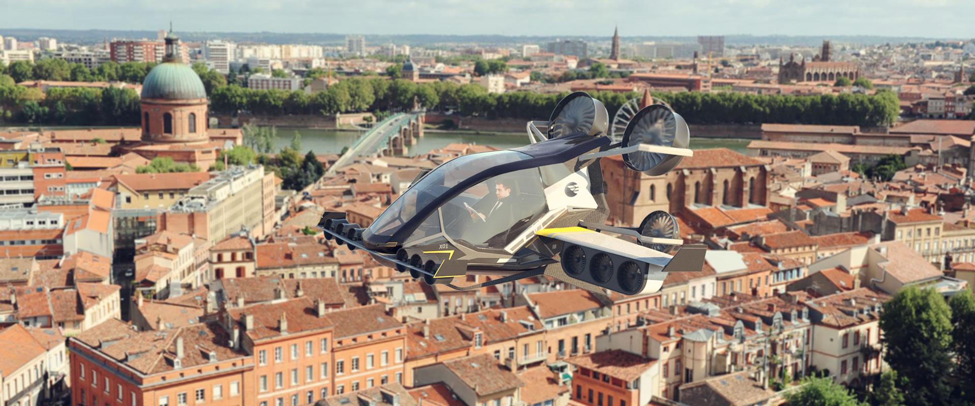 EVA - voiture volante - Toulouse