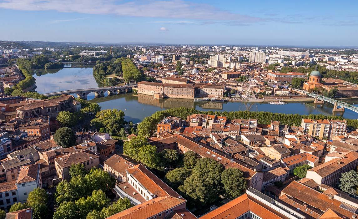 Toulouse et la Garonne