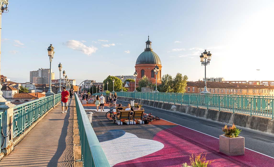 Toulouse, le pont Saint-Pierre